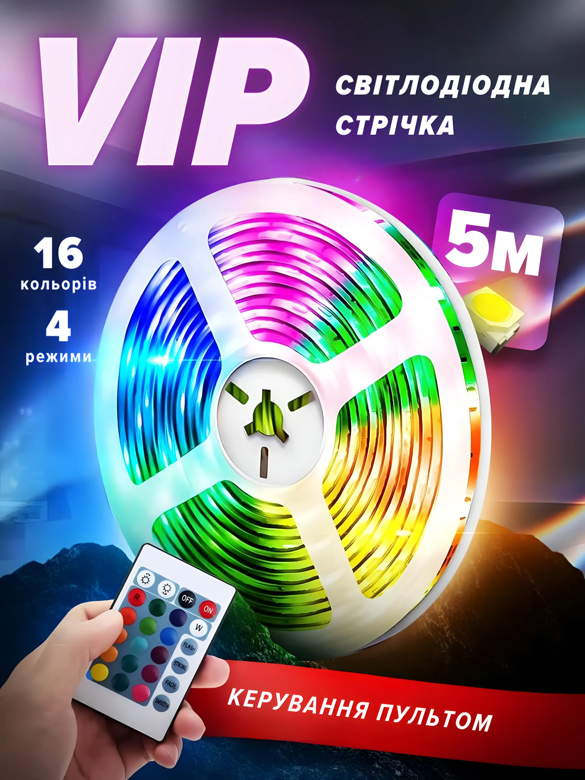 Стрічка VIP (5 метрів)