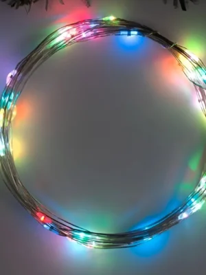 Гірлянда «Кінський хвіст» 2 м, 10 ниток, 200 LED, мультиколор, фото 2