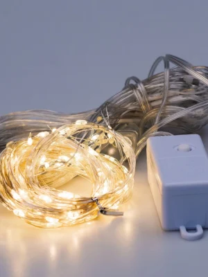 Гірлянда-штора 3×2 м, 200 LED, жовте світло, фото 2
