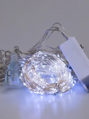 Гірлянда-штора 3×3 м, 200 LED, біле світло, фото 2