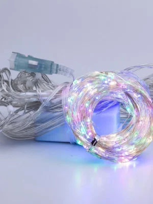 Гірлянда-штора 3×3 м, 200 LED, мультиколор, фото 2